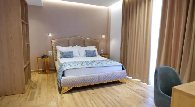 Luksusowy dwuosobowy pokój i balkonem i z widokiem na morze Hotel Bora Bora