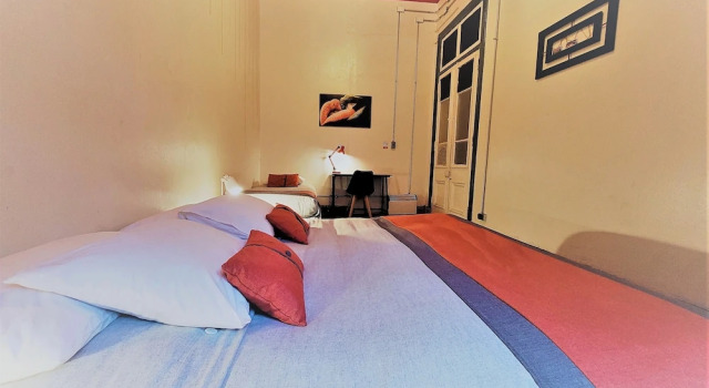 Трёхместный номер Standard c 1 комнатой Maki Hostel Valparaiso