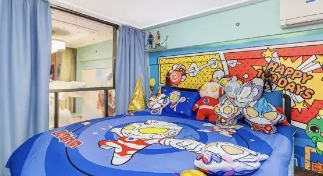Люкс с 2 комнатами Gulu House Family B&B (Guangzhou Branch)