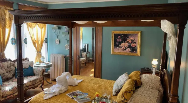 Люкс с видом на сад The Abriendo Inn