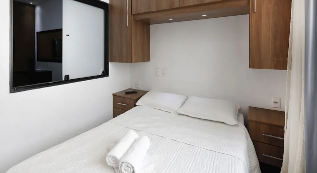 Rio Rentals 021- C047 Studio na quadra da praia com máquina