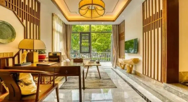 Люкс с 3 комнатами Tianmu Lake Yuhu Peninsula Hot Spring Hotel