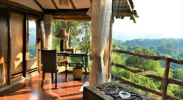 Вилла с балконом Phu Chaisai Mountain Resort Chiang Rai