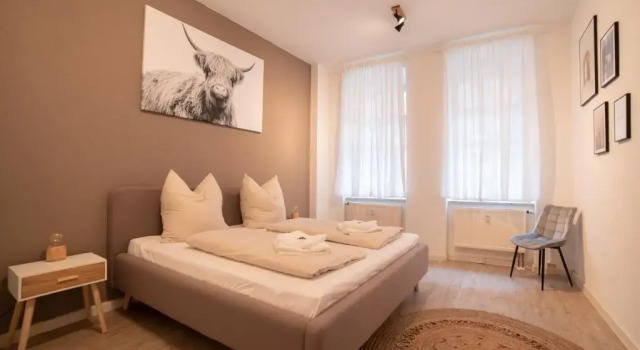 Апартаменты Exklusive Wohnung mit Kingsize-Bett I 75qm I am See I Netflix I gratis Kaffee & Teeangebot