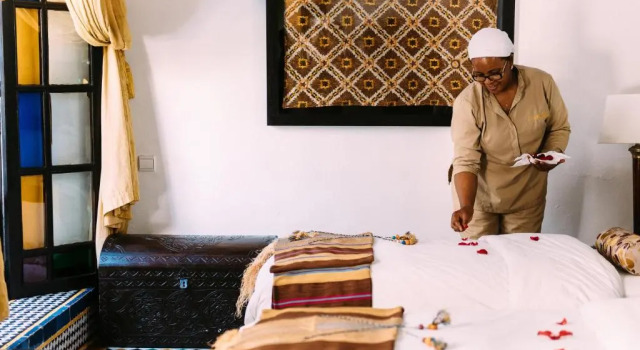 Номер Standard Riad Maison Bleue and Spa