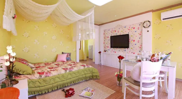 Номер Deluxe Gyeongju Bellus Rose Pension