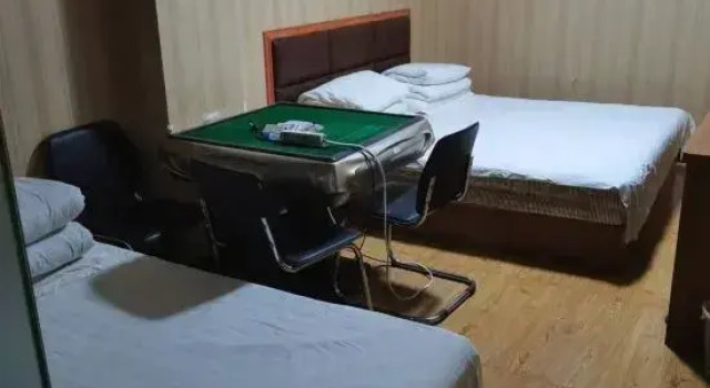 Кровать в общем номере Taiyuan Haoyuan Bathing Hotel