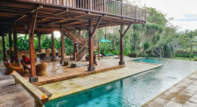 Вилла с красивым видом из окна Villa Atas Awan