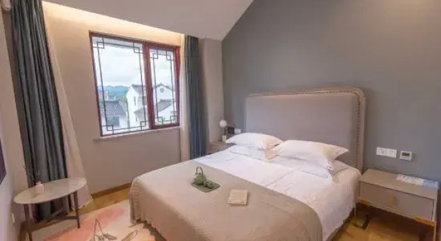 Люкс с красивым видом из окна Xiushan Yingyuan Hostel