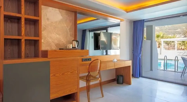 Двухместный номер Standard с видом на бассейн Orka World Hotel & Aquapark