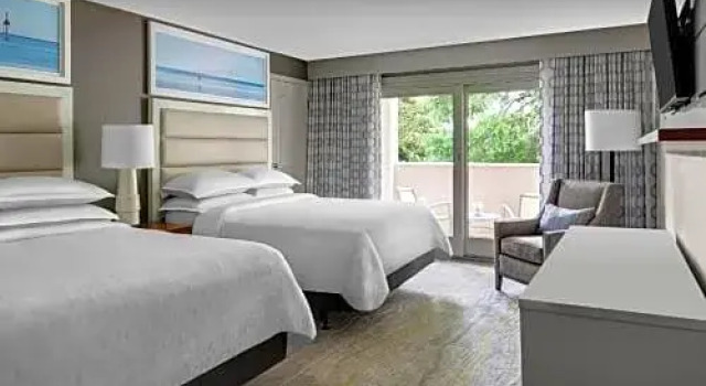 Четырёхместный номер Standard c 1 комнатой с красивым видом из окна Hilton Vacation Club Bayside Resort Panama City Beach