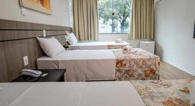 Трёхместный номер Standard Hotel Nacional Inn São Paulo - Próximo ao COPAN