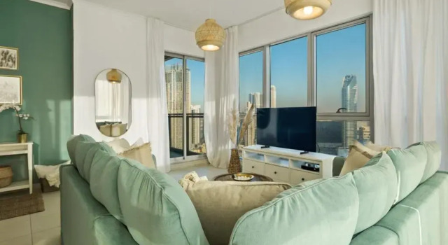 Апартаменты Chic and Zen Apartment, Near Burj Khalifa Tower