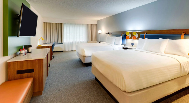 Четырёхместный номер Deluxe Sonesta Select San Francisco Airport Oyster Point Waterfront