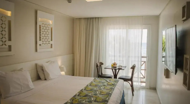 Трёхместный номер Standard с видом на море Hotel Ponta Verde Praia do Francês