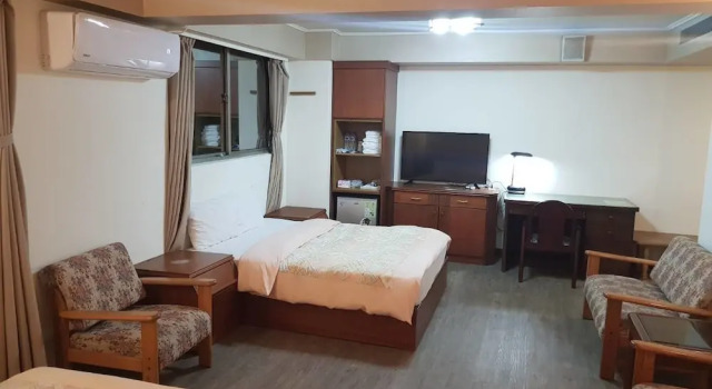 Четырёхместный семейный номер Standard с видом на город Hsinchu World Trade Business Hall