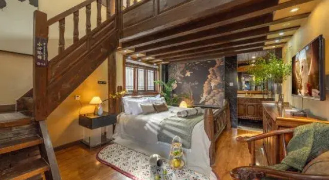 Семейный номер Standard Lijiang He Mu Ju Family Inn