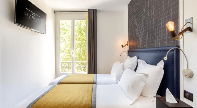 Двухместный номер Comfort Hôtel Clarisse
