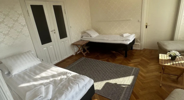 Семейные апартаменты с балконом Visby City Apartments