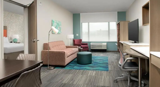 Двухместный люкс c 1 комнатой Home2 Suites Polaris Columbus, OH