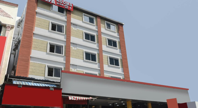 OYO 84459 Hotel Alfa Inn, Rezerwuj Hotel Hotele w Andhra Pradesh z parkingiem, Parking