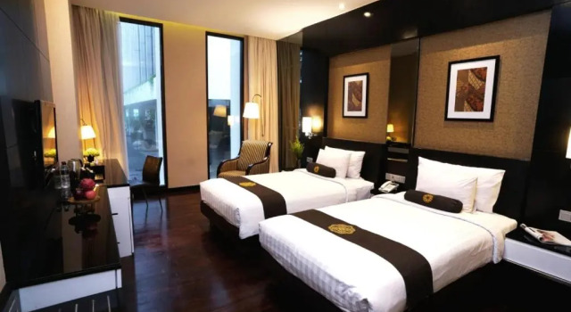 Deluxe Double room Java Heritage Hotel Purwokerto