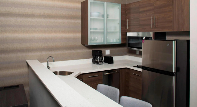 Двухместная студия с видом на город Residence Inn by Marriott Tulsa Downtown