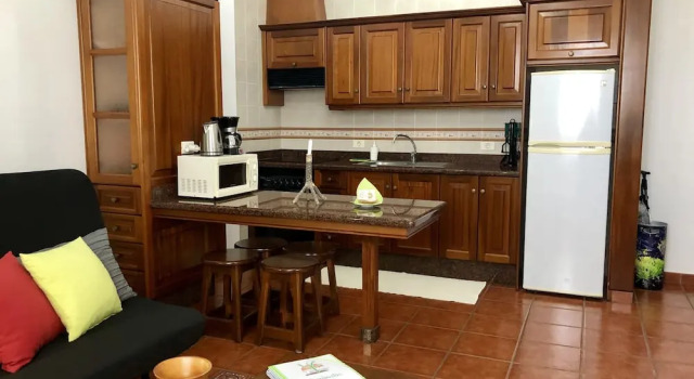 1 makuuhuone Huoneisto merinäköala Apartamentos Los Verodes
