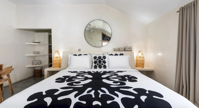 Villa Putih in Kuta with 4 bedrooms and 3 bathrooms, Rezervovat Vila Chaty v Bali, Chalupa