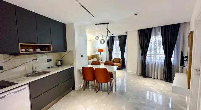 Семейные апартаменты c 1 комнатой с балконом Happy Apart Hotel