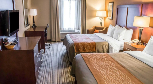 Четырёхместный номер Standard Best Western Chocolate Inn at the Park