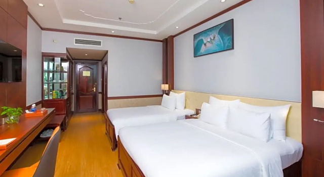 Трёхместный номер Superior с видом на город Van Phat Riverside Hotel