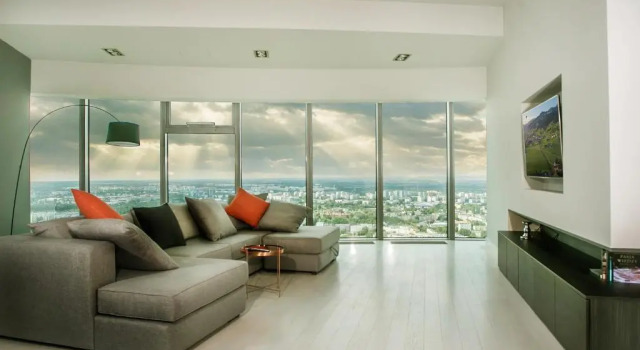 Апартаменты c 1 комнатой 30th+ Floor Apartments in Sky Tower