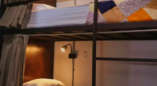 Кровать в общем номере Ceiba Eco Hostel