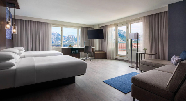 Cvadruplu suite Boulder Marriott