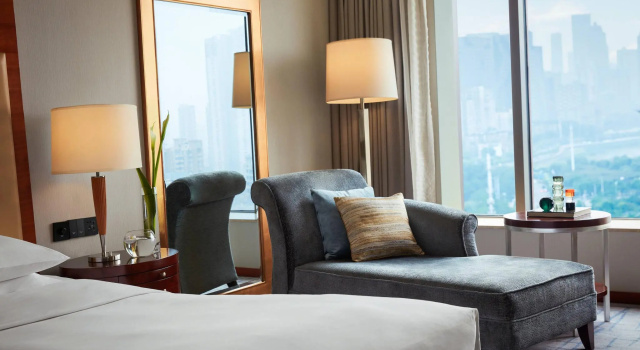 Двухместный номер Business с видом на город Renaissance Wuhan Hotel