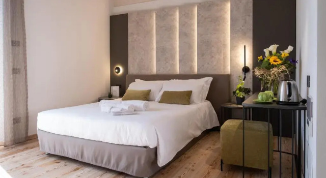Семейный номер Standard с видом на озеро La Cipressina B&B