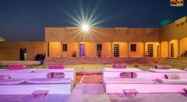 Limra Desert Camp Jaisalmer, Book Campingplads Hoteller i Rajasthan med morgenmad, Morgenmad