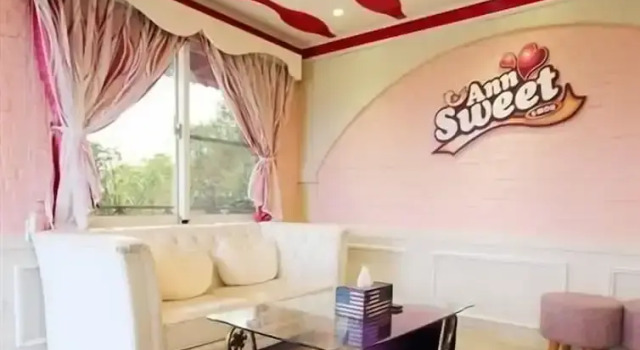 Кровать в общем номере E Moh B&B