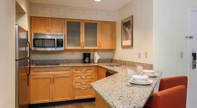 Одноместный люкс с 2 комнатами Residence Inn by Marriott Bakersfield West