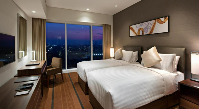 Oakwood Hotel & Residence Surabaya, 预订 酒店 Mulyorejo 苏腊巴亚