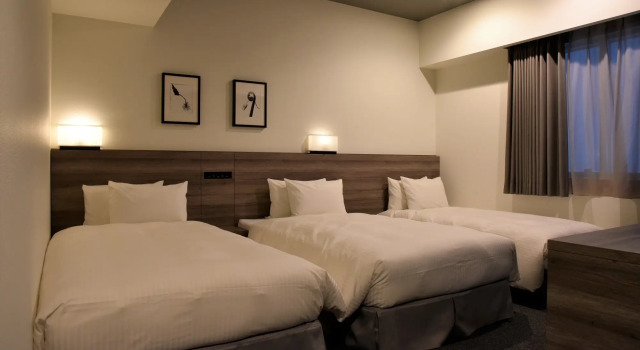Двухместный семейный номер Standard Odysis Sapporo Odori Koen Hotel