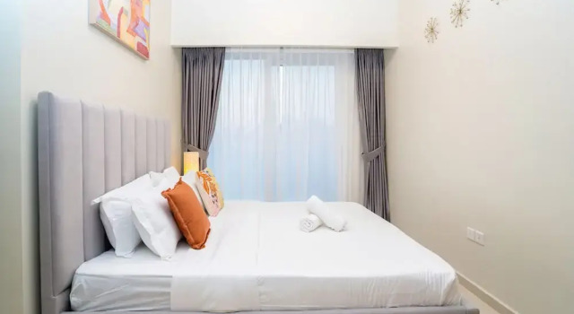 Tanin - Fabulous Apt With Burj Khalifa View From Balcony, Забронировать Апартаменты/квартира Даунтаун Дубай , рядом с Дубайский аквариум