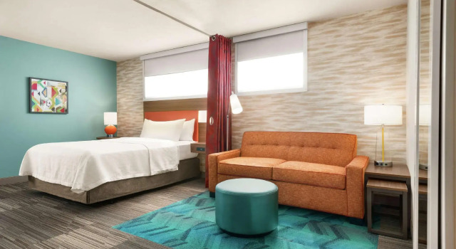 Двухместная студия Home2 Suites By Hilton Bismarck