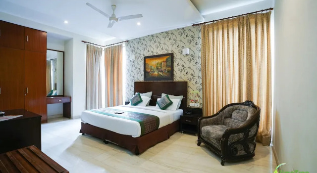 Номер Deluxe Lime Tree Hotel Sushant Lok Gurgaon