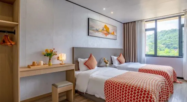 Люкс Deluxe Guang Zhou Wangjiang Hot Spring Hotel