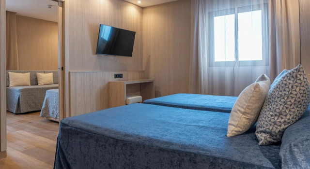 Четырёхместный номер Hotel Rialto