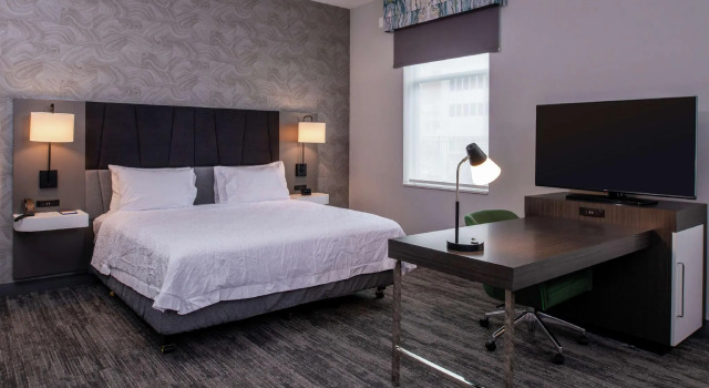 Двухместная студия Hampton Inn & Suites Winston-Salem Downtown