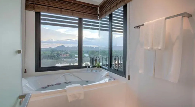 Двухместный номер Deluxe с видом на реку Natee The Riverfront Hotel Kanchanaburi