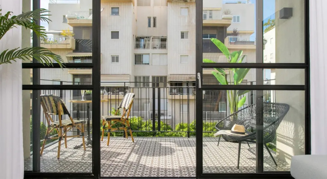 Apartamento 1 dormitorio con balcón Mr. Brooklyn - By TLV2GO